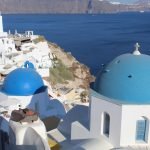 Photo Santorini sunset