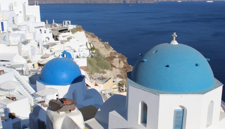 Photo Santorini sunset